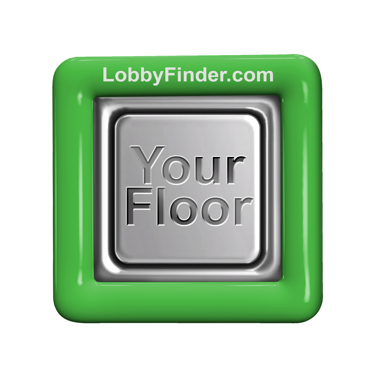 LobbyFinder™ Yellow Button (4 count)
