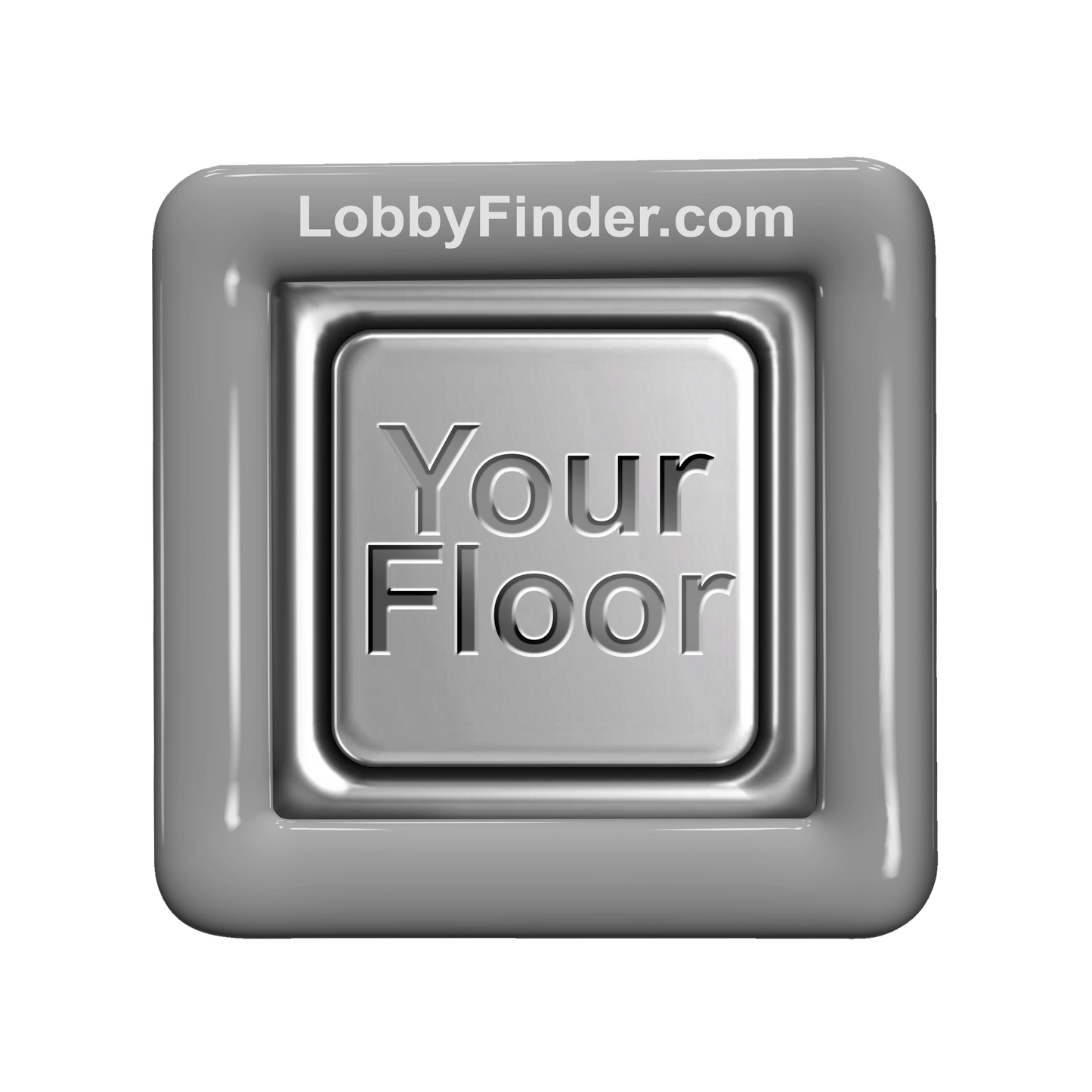 LobbyFinder™ Yellow Button (4 count)