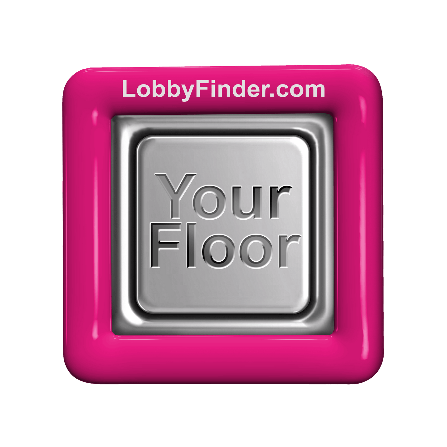 LobbyFinder™ Yellow Button (4 count)