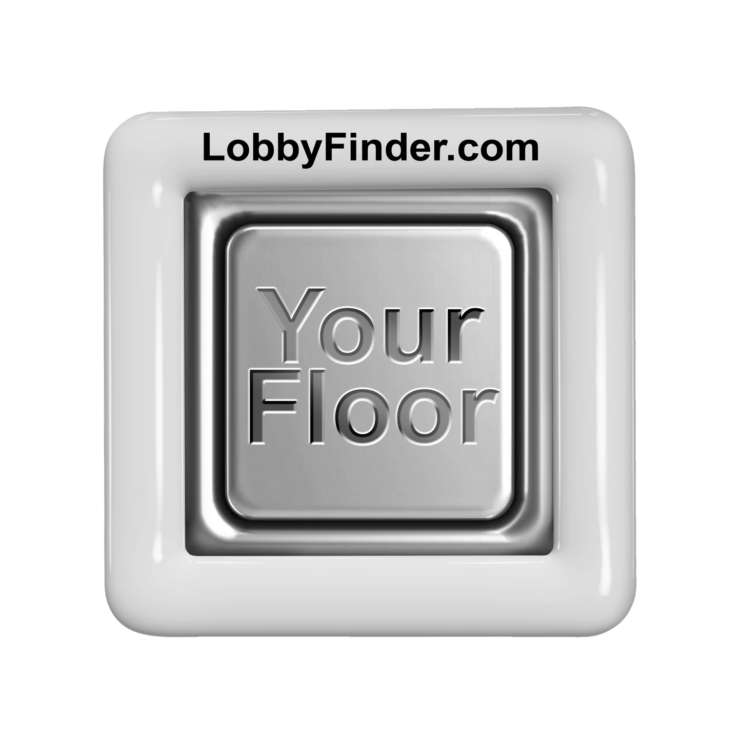LobbyFinder™ Yellow Button (4 count)