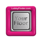 LobbyFinder™  Purple Button (4 count)